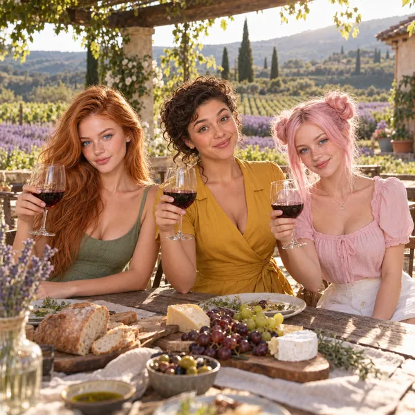 Long lunch among the vines